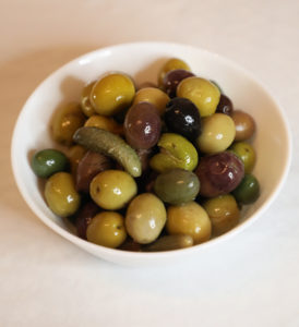 aceitunas cocktail casero
