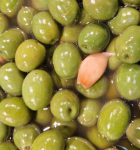 aceitunas verdes chupadedos