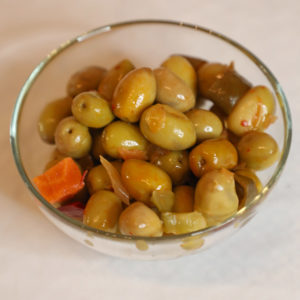 Aceitunas verdes picante