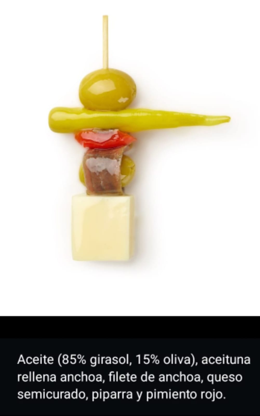 anchoa y queso