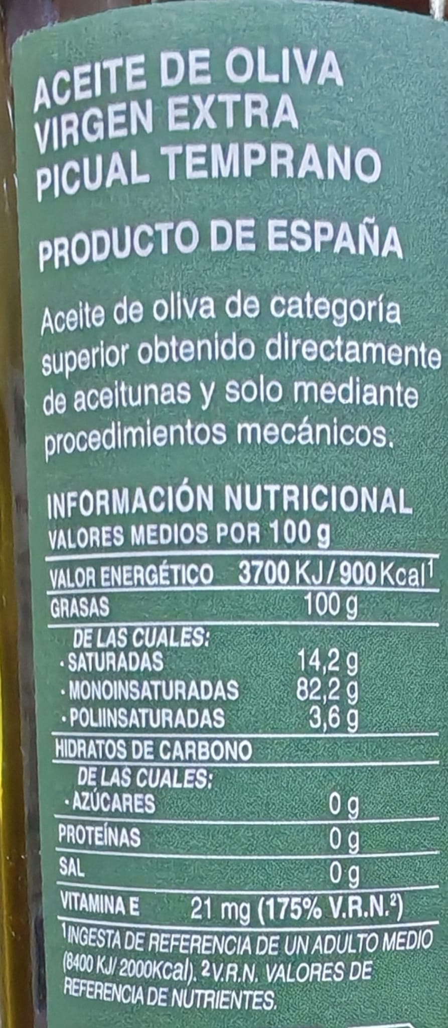 aceite picual