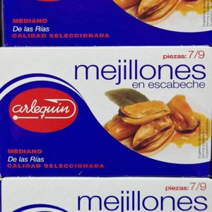 mejillones en escabeche